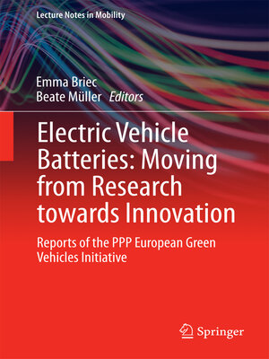 cover image of Electric Vehicle Batteries